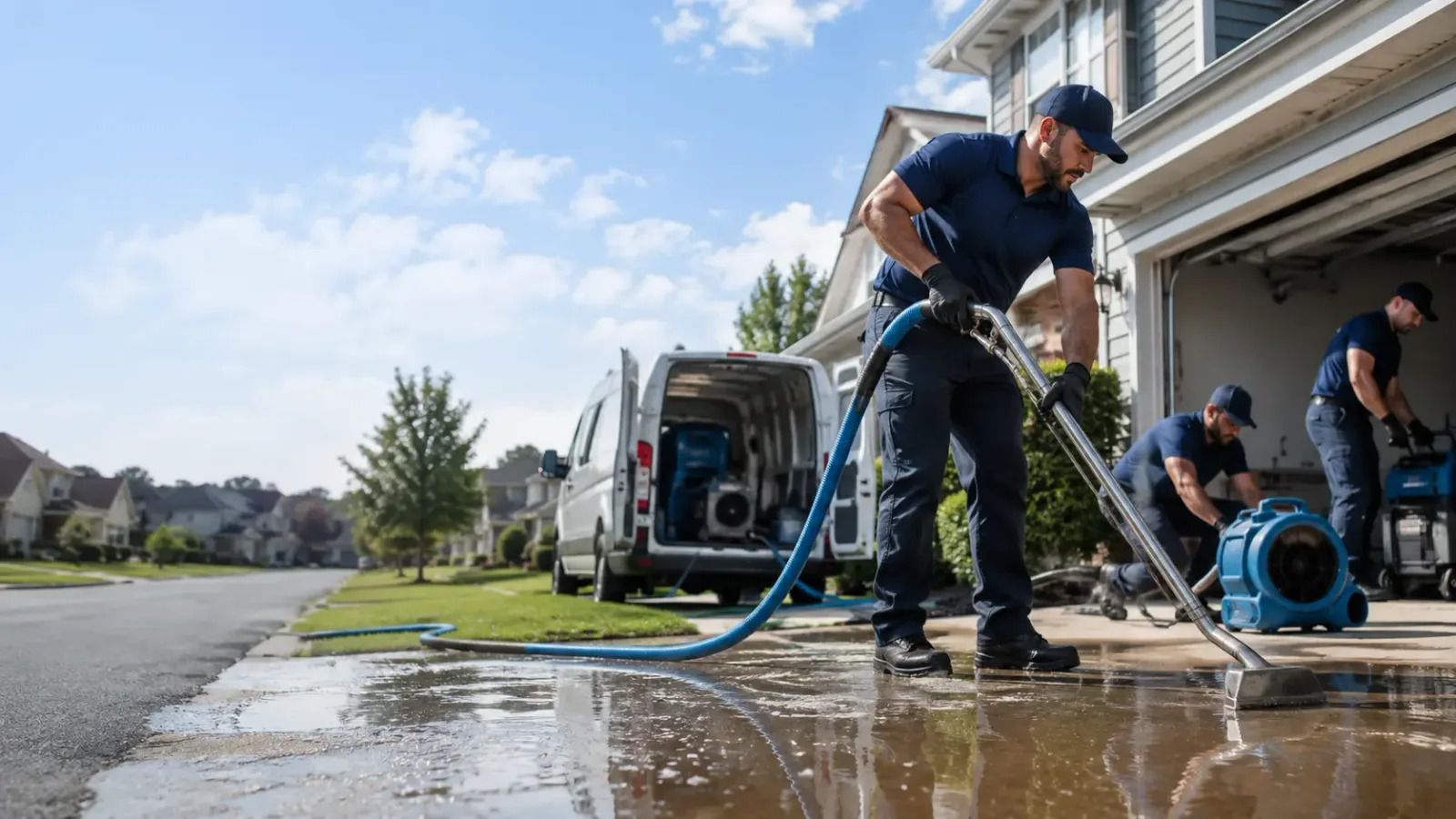 Flood Damage Restoration in Jersey, AR